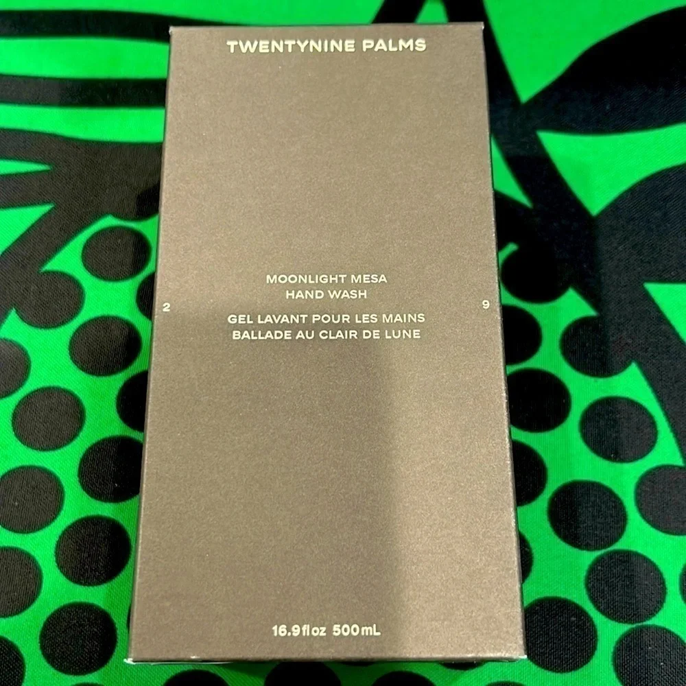 TWENTYNINE PALMS MOONLIGHT MESA GEL HAND WASH NEW Contemporary full size